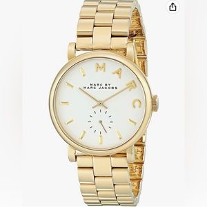 Marc by Marc Jacobs Gold Baker Watch